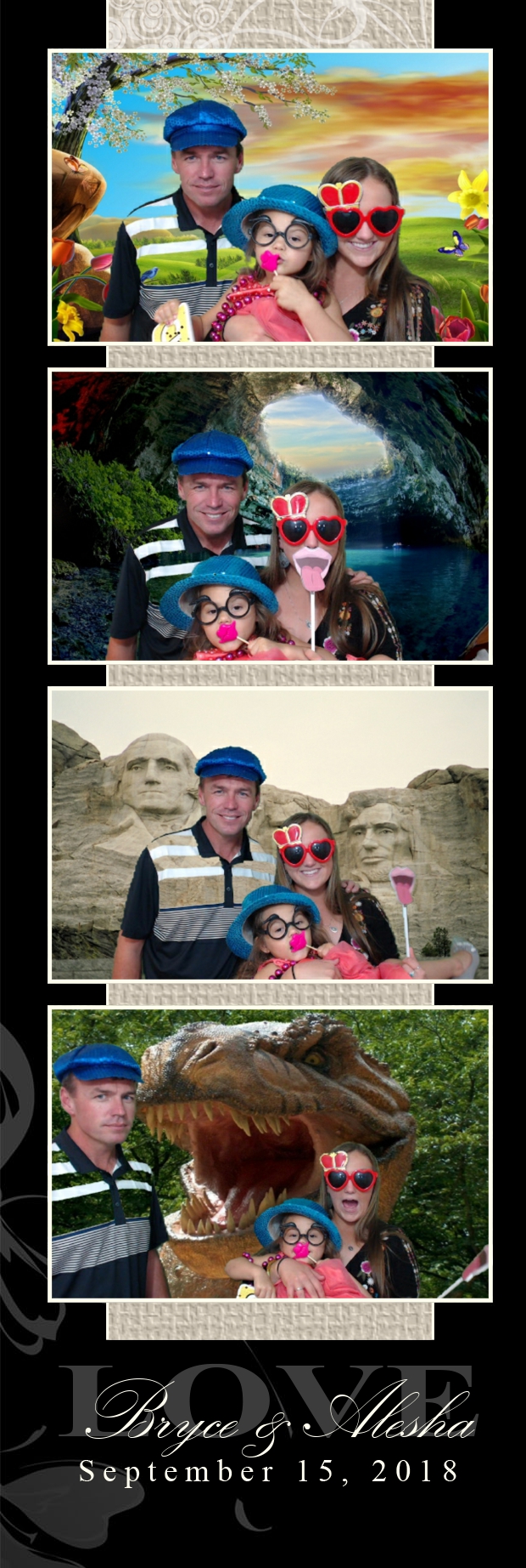 Alesha and Bryce's Wedding | View more photos from the event at gallery.photoboothbillings.com/u/PhotoBoothBillings/Alesha-and-Bryces-Wedding